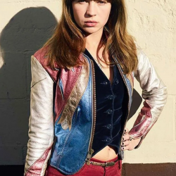 Britt Robertson Girlboss Leather Jacket Britt Robertson Girlboss Leather Jacket