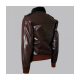 Brown RJ MacReady Brown Bomber Leather Jacket
