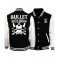 Bullet Club Letterman Black and White Jacket