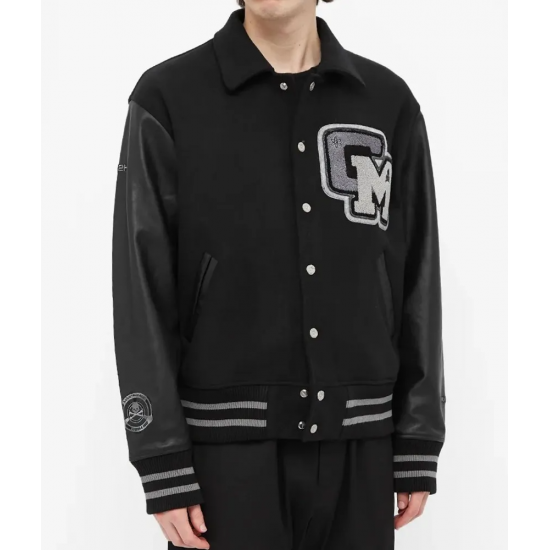 C2H4 X Mastermind World Varsity Baseball Jacket