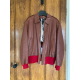 Calvin Klein Brown Leather Jacket