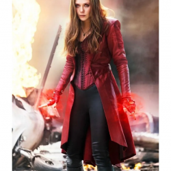 Captain America Civil War Scarlet Witch Coat