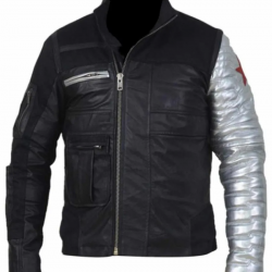 Captain America Civil War Winter Soldier Leather Jacket Captain America Civil War Winter Soldier Leather Jacket