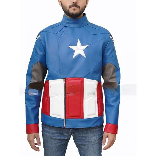 Captain America The First Avengers Steve Rogers Costume Jacket