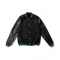 Carolina Panthers Black Letterman Jacket