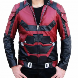 Charlie Cox Daredevil Costume Leather Jacket Charlie Cox Daredevil Costume Leather Jacket