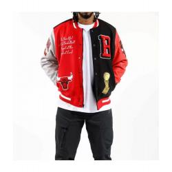 Chicago Bulls 6x Finals Champions Varsity Jacket