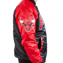 Chicago Bulls Satin Tri Color Jacket