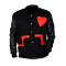 Chris Brown Love Not Hate Valentines Bomber Leather Letterman Jacket