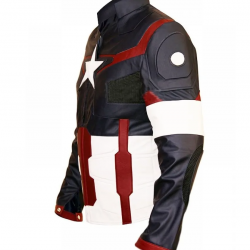 Chris Evans Captain America Avengers Leather Jacket Chris Evans Captain America Avengers Leather Jacket