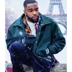 Christmas Flow 2021 Green Bomber Jacket