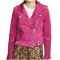 Chucky Alyvia Alyn Lind Pink Suede Jacket