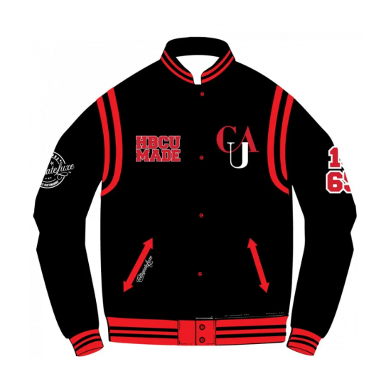 Clark Atlanta University Unisex Varsity Jacket