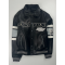 Classic Las Vegas Style Iconic Black Leather Jacket