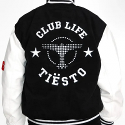 Club Life Tiesto Letterman Varsity Jacket