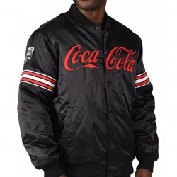 Coca Cola Black Bomber Jacket Coca Cola Black Bomber Jacket