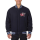 Columbus Blue Jackets Navy Blue Wool Jacket