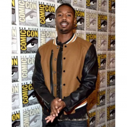 Comic Con Michael B Jordan Varsity Jacket Comic Con Michael B Jordan Varsity Jacket