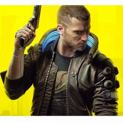 Cyberpunk 2077 Bomber Leather Jacket Cyberpunk 2077 Bomber Leather Jacket