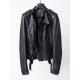 Dior Hedi Slimane Navigate Black Leather Biker Jacket