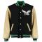 Mens Eagles Philadelphia Black Varsity Jacket