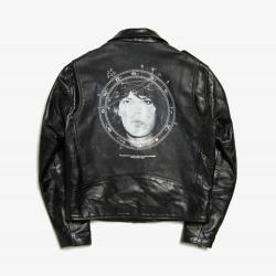 Enfants Riches Deprimes Black Back White Mick Cowhide Jacket Enfants Riches Deprimes Black Back White Mick Cowhide Jacket