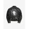 Enfants Riches Deprimes Black Back White Mick Cowhide Jacket