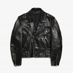 Enfants Riches Deprimes Black Back White Mick Cowhide Jacket Enfants Riches Deprimes Black Back White Mick Cowhide Jacket