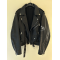 Enfants Riches Deprimes Black Leather Biker Jacket