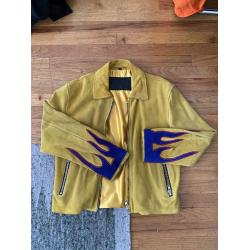 Ev Bravado Men's Suede Leather Jacket 