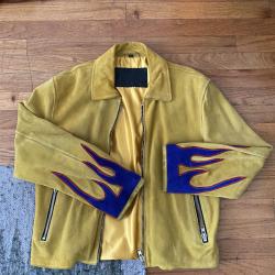 Ev Bravado Men's Suede Leather Jacket  Ev Bravado Men's Suede Leather Jacket