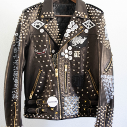 Exclusive Blackmeans Kazumichi Maruoka Studded Leather Rider Jacket