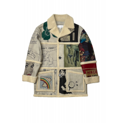 Exclusive Loewe Joe Brainard Shearling Coat