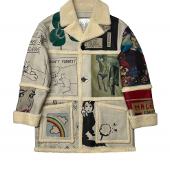 Exclusive Loewe Joe Brainard Shearling Coat