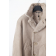 Gucci × Tom Ford Short Beige Jacket Shearling Coat