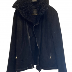 Guruguru Lamb Leather Jacket Guruguru Lamb Leather Jacket