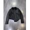 Helmut Lang Abstract Asymmetrical Shearling Leather Jacket