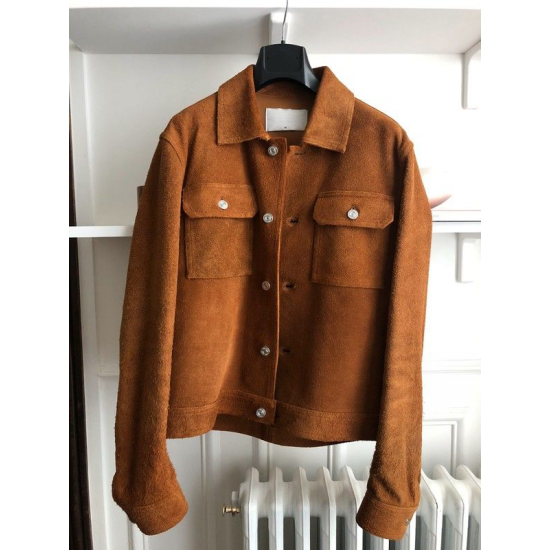 Heritage Craftsmanship Genuine Suede Leather Jacket