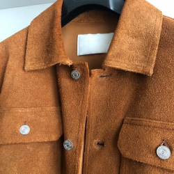 Heritage Craftsmanship Genuine Suede Leather Jacket Heritage Craftsmanship Genuine Suede Leather Jacket