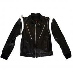 Jun Takahashi × Undercover Black Leather Jacket Jun Takahashi × Undercover Black Leather Jacket