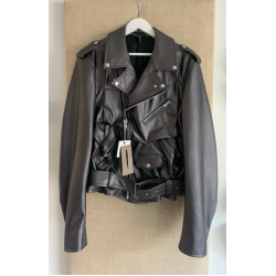 Junya Watanabe Homme Plus Fold Stitch Moto Jacket