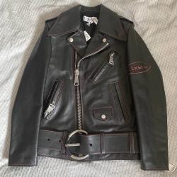 Loewe William De Morgan Leather Jacket Black Loewe William De Morgan Leather Jacket Black