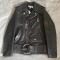 Loewe William De Morgan Leather Jacket Black