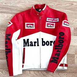 Marlboro Racing Vintage Leather Jacket Limited Edition Hype Streetwear Marlboro Racing Vintage Leather Jacket Limited Edition Hype Streetwear