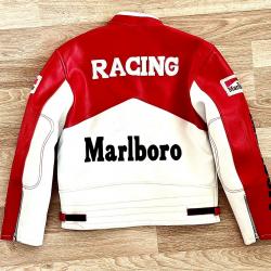 Marlboro Racing Vintage Leather Jacket Limited Edition Hype Streetwear Marlboro Racing Vintage Leather Jacket Limited Edition Hype Streetwear