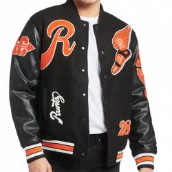 Mens All County Runtz Varsity Jacket Mens All County Runtz Varsity Jacket