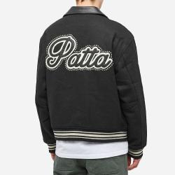 Mens Patta Varsity Black Jacket Mens Patta Varsity Black Jacket