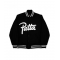 Mens Patta Varsity Black Jacket