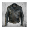 Mens Premium Cowhide Leather Motorcycle Jacket