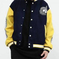 Mens Varsity CZ Editorial Department Baseball Wool Jacket Mens Varsity CZ Editorial Department Baseball Wool Jacket